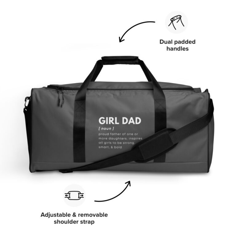 Girl Dad Definition Duffle Bag Shop Girls Inc. Gifts for Dad