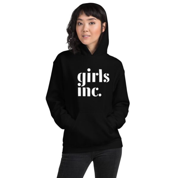 Girls Inc. Classic Logo Unisex Hoodie - Image 2