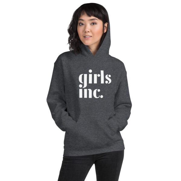 Girls Inc. Classic Logo Unisex Hoodie - Image 3